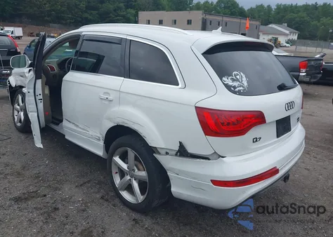 2014 Audi Q7 3.0T S Line Prestige from USA, damaged, VIN WA1DGAFE5ED013911
